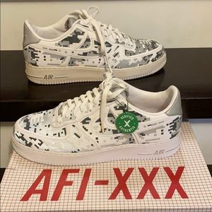 Nike Air Force 1 Premium QS - Digital Camo size 13
